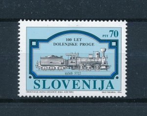 [100648] Slovenia 1994 Railway - Trains - Locomotives  MNH