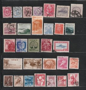Japan - Lot A - No Damaged Stamps. All The Stamps Are In The Scan.