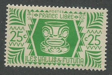 Wallis & Futuna Scott Catalog Number 129 Issued in 1944