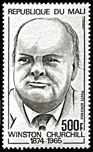 Mali C214, MNH, Centennial of Birth of Winston Churchill