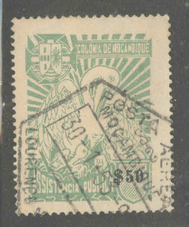 Mozambique Scott RA50  Used  Postal Tax stamp