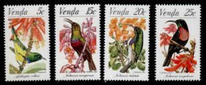 Venda 40-3 MNH Birds, Flowers