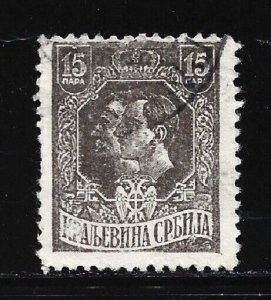 Serbia Stamp-Scott # 159/A16-15p-Canc/LH-NG-1918-20