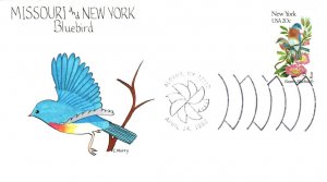 #1984 New York Birds - Flowers Murry FDC