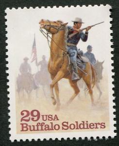 2818 29c Buffalo Soldiers Mint NH VF