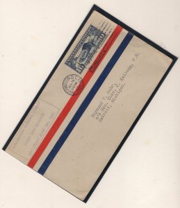 Scott C8 + C10 & C11 - A Selection Of Five Airmail Covers.    #02 C8cov5