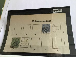 Tobago stamps on port page R21527 