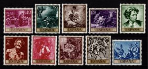 Spain 1968 Stamp Day & Fortuny Commem., Set [Mint]