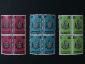 MALAYA -SC#99-101 13TH MEETING OF COOPRATION WITH SOUTH EAST ASIA  MNH VF