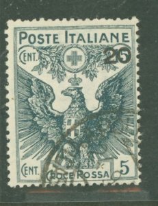 Italy #B4 Used Single