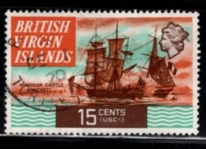 British Virgin Islands - #216 Packet Windsor Castle - Used