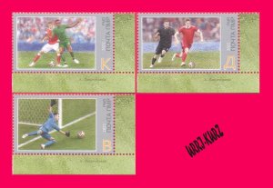 TRANSNISTRIA 2022 Sport Football Soccer FIFA World Cup Championship Qatar 3v MNH