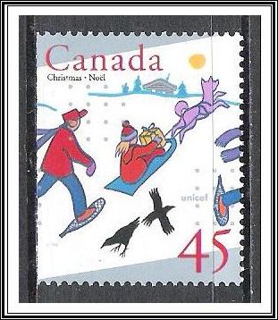 Canada #1627as Christmas Booklet Single MNH