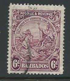 Barbados SG 236 Used light corner crease