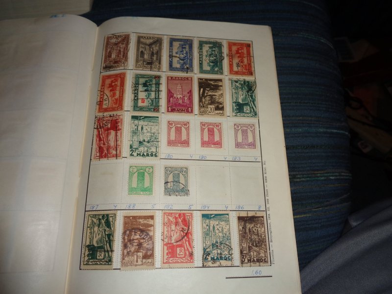 FRENCH COLONY COLLECTION IN ALBUM, BOTH MINT AN USED