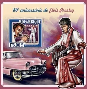 Elvis Presley Rock Pop Music Cinema Mozambique MNH stamp set