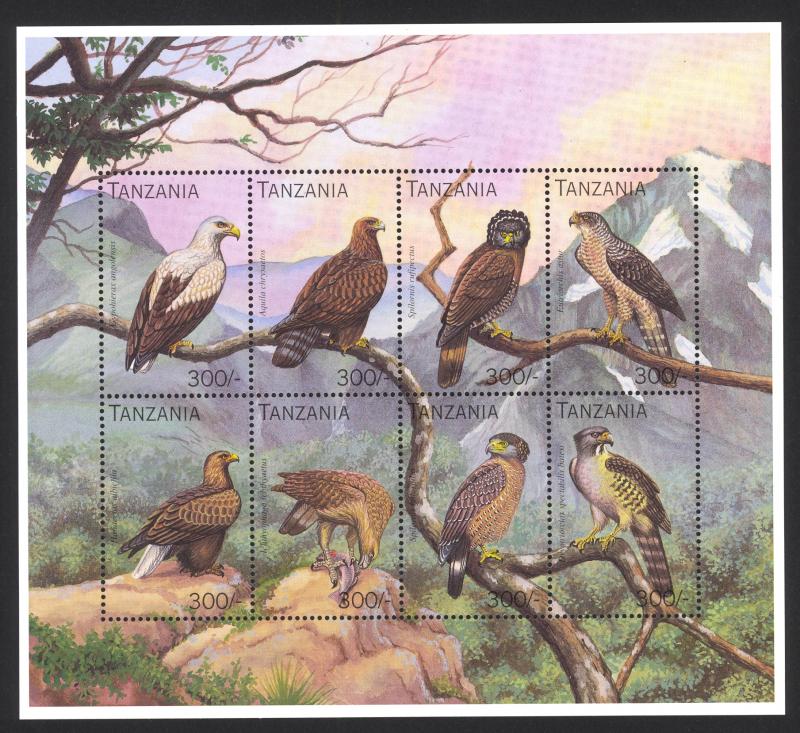 Tanzania Sc# 1487 MNH 1996 Birds