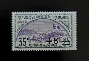 France, Scott B16, Mint F/VF LH