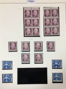 MOMEN: US STAMPS  USED COLLECTION  LOT #11651