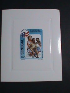 ​SENEGAL STAMP:1988-SC#779 25TH ANNIVERSARY OF U.S. PEACE CORPS  DELU