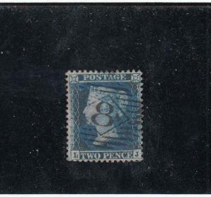 GB # 21 2d BLUE DIAMOND 8 CANCEL CAT VALUE $70+