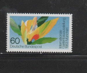 GERMANY #1391  1983 4TH INT'L HORTICULTUAL SHOW    MINT  VF NH  O.G