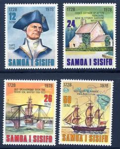 Samoa 474-477 Mint Never Hinged SCV $ 2.90 (RS-2)