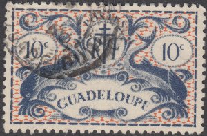 Guadeloupe #168      Used