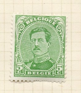 Belgium 1915 Early Issue Fine Mint Hinged 5c. NW-184317