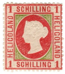 (I.B) Heligoland Postal : Definitive Head 1sch