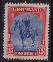 Greenland #14, MNH, CV $45.00