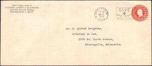 United States, Minnesota, Postal Stationery