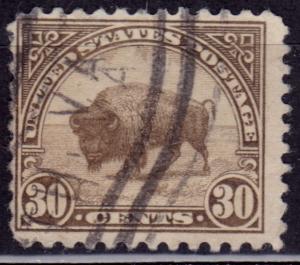 United States, 1922-25, American Buffalo, 30c, sc#569, used