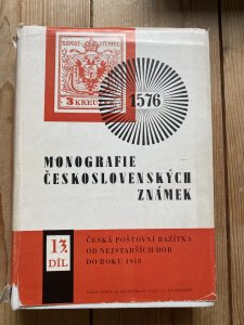 MONOGRAFIE CESKOSLOVENSKYCH ZNAMEK (Volume 13) Hardbound w/ dust jacket