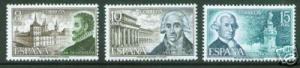 SPAIN Scott 1744-6,Ed. 2117-9 MNH** Spanish Architects