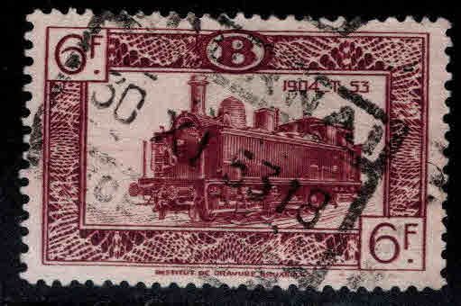 Belgium Parcel Post Scott Q316 Used Locomotive stamp