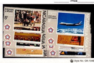 Nicaragua #1028/1037  Multiple