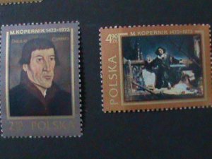 POLAND-1973-SC# 1956--60  NICOLAUS COPERNICUS BYM. BACCIARELLI MNH VERY FINE