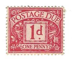 J10  /SG D11 - Postage Due - 1d. - carmine