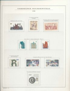 Germany 1990/91 MNH On 16 Pages(Apprx 130 Items)W3476AAA