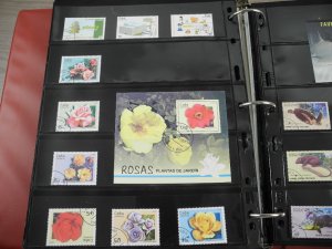 CUBA(2002-2008), Stamp Collection in stock pages(Kenmore binder)