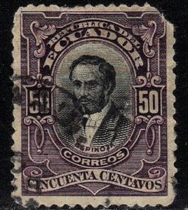 ECUADOR  SC #172 **USED** 1907  ESPINOZA   SEE SCAN