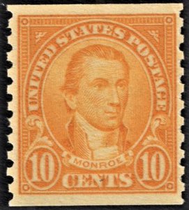 US 603 MNH VF 10 Cent Monroe - Orange