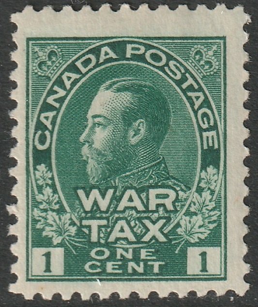 Canada MR1 war tax MH hinge thins