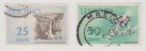 Lesotho Scott #56-57 Stamps - Used Set