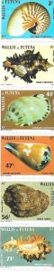 Wallis & Futuna Islands #320-325  Sea Shells complete set (MNH VC $8.00