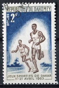 Dahomey 1963: Sc. # 174; Used CTO Single Stamp