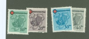 Germany/Rhine-Palatinate (6N) #6NB3-6 Mint (NH) Single (Complete Set)