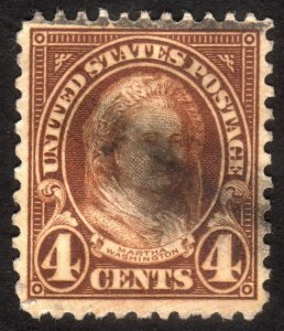 1927, US 4c, Martha Washington, Used, Sc 636