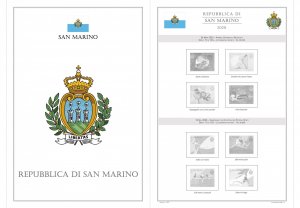 SAN MARINO 2020 - PRINTABLE STAMP ALBUM